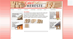 Desktop Screenshot of cakirkereste.com