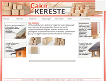 Tablet Screenshot of cakirkereste.com